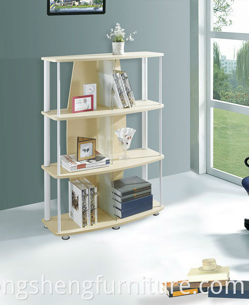 Einfaches Bücherregal Design Eck-Bücherregal aus Holz